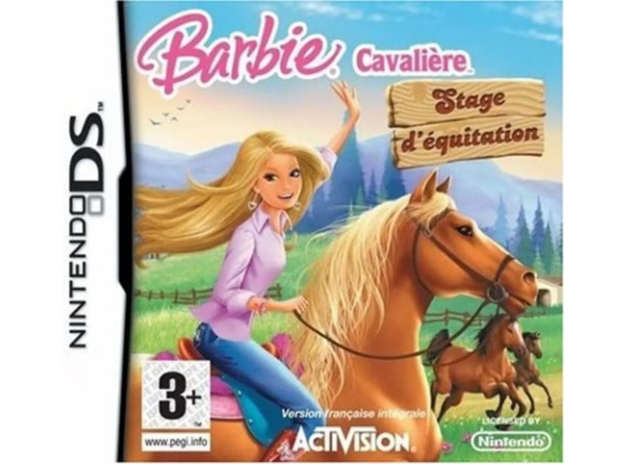 Jeu DS Barbie Cavalière : Stage d'équitation