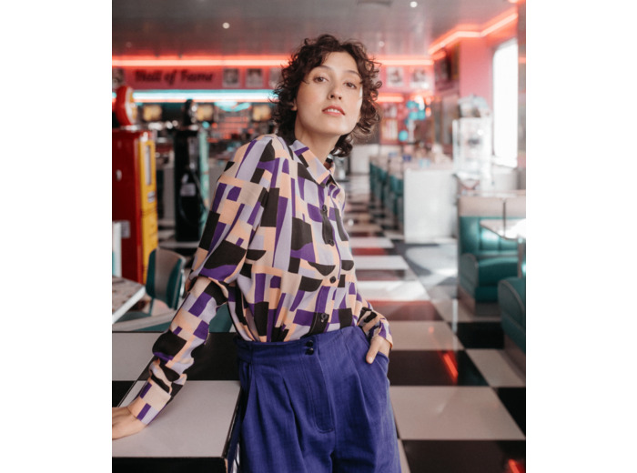 Singulière par Cousette – Patron Couture Robe Chemise "Cachette" du XS au XL