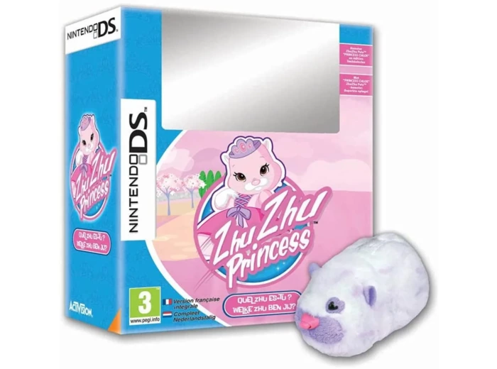 Jeu DS Zhu Zhu Princess + Figurine Nintendo DS