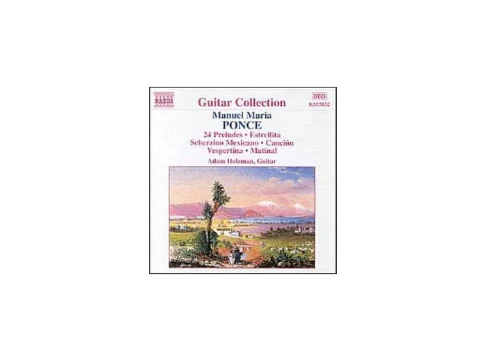 Cd Manuel Marà­a Ponce Cuéllar - Guitar Music Volume I (1998)