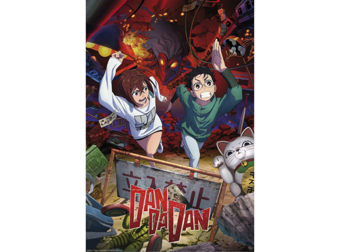 [POSTER]  DAN DA DAN Poster Key art Momo & Okarun (91,5 x 61 cm)