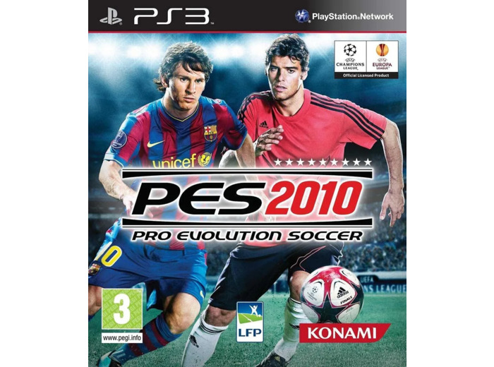 Jeu PS3 Pro evolution soccer 2010