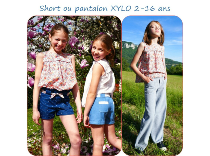 Petits D'om – Patron Fille "Xylo" du 2 au 16 ans