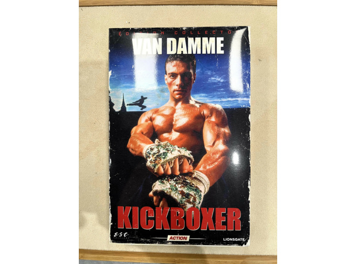 Blu-Ray Kickboxer Édition Collector Limitée Combo DVD