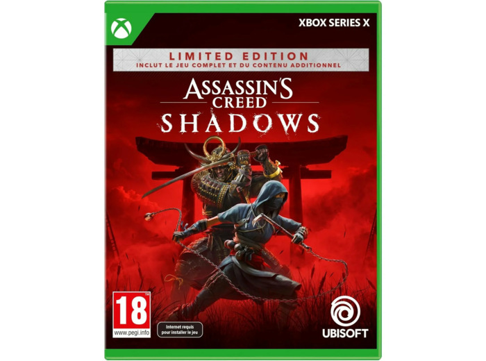 Jeu Xbox Assassin's Creed Shadows Limited Edition