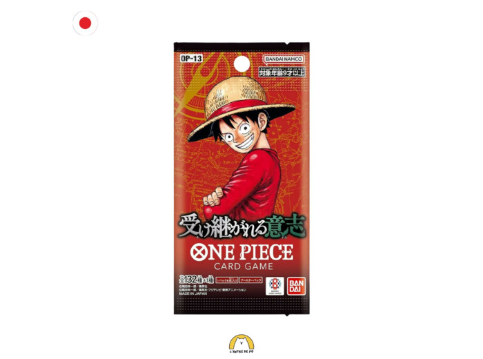 Booster OP13 Carrying on His Will - One Piece Card Game (JAP)
