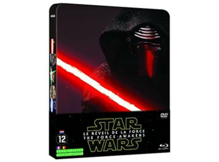 Blu-Ray Star Wars : Le Réveil de la Force - Blu - ray + Blu - ray bonus + DVD - Édition boîtier SteelBook