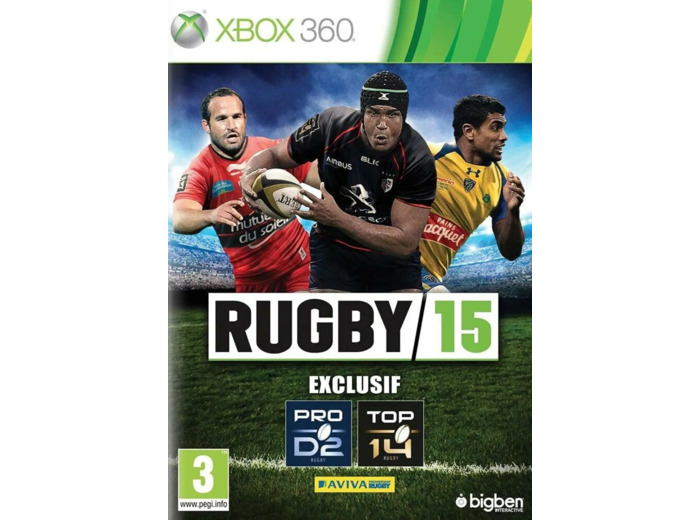 Jeu XBox 360 Rugby 15