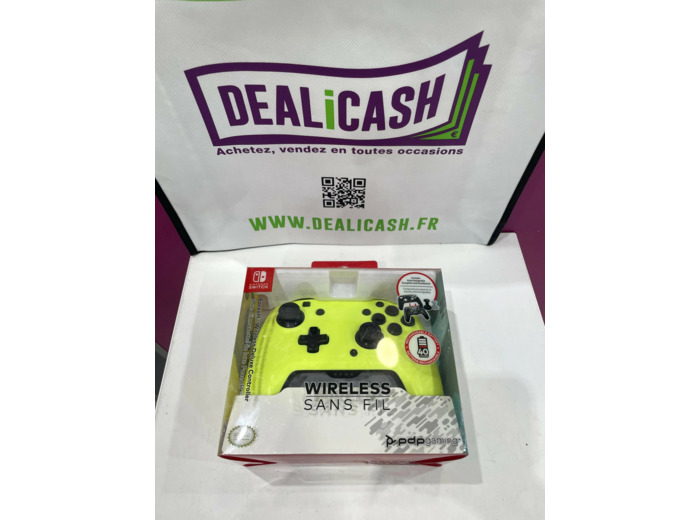 Official Faceoff Deluxe+ Wireless Yellow Controller New Camo