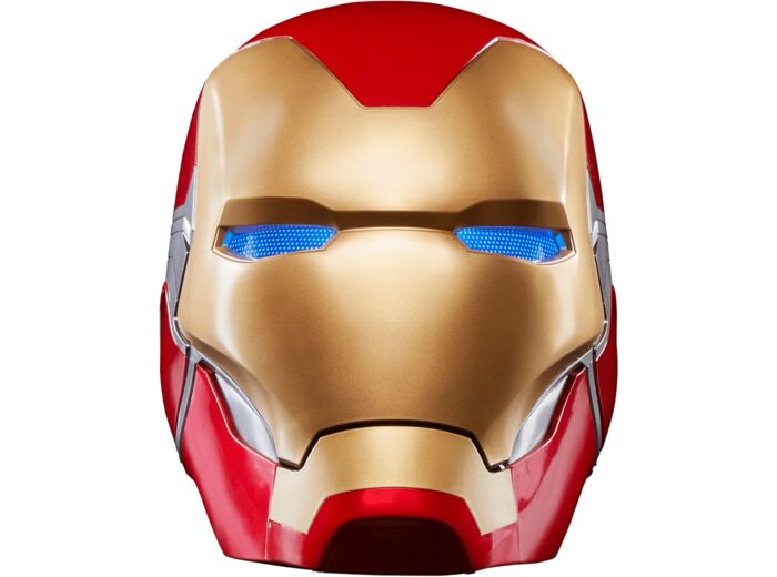 Avengers Marvel Legends Series, Casque électronique Premium Iron Man avec Effets Lumineux, Endgame