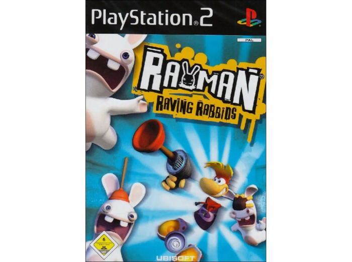Jeu Ps2 Rayman Raving Rabbids