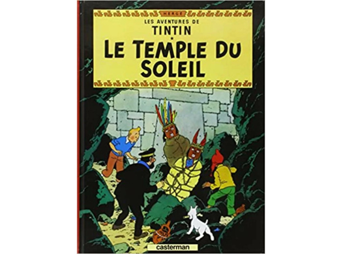 Livre Les Aventures de Tintin 14: Le temple du soleil