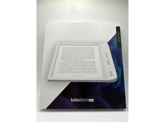 Kobo Libra H2O - Lecteur eBook - 8 Go - 7" E Ink Carta (1680 x 1264) - écran tactile - Wi-Fi - noir
