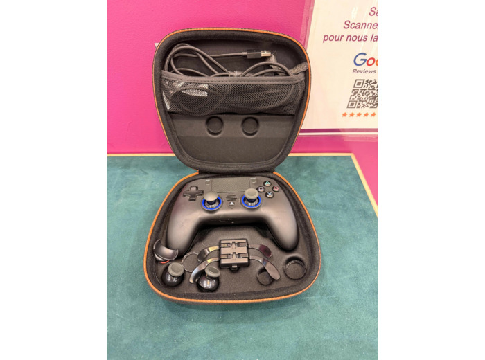 Manette PowerA Fusion Pro Sans fil Noir Bensussen Deutsch & Associates pour PC, Sony PlayStation 4