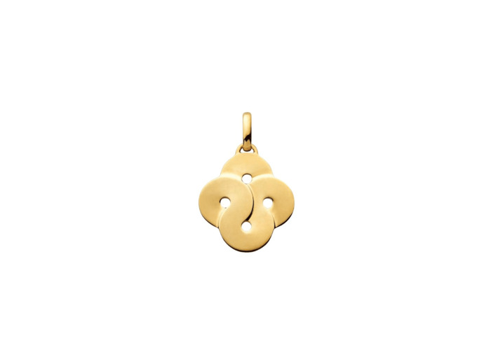 Pendentif Arthus Bertrand Enlacé en or jaune