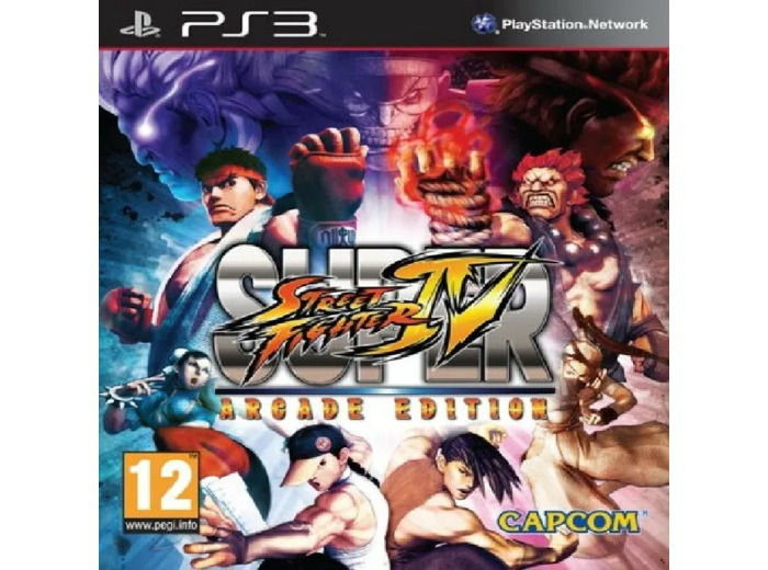Jeu Ps3 Super Street Fighter Iv (4) Arcade Edition