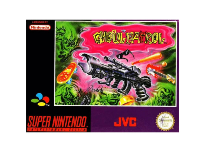 Jeu Super Nintendo Snes Ghoul Patrol