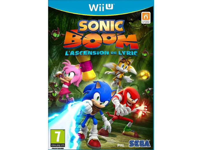 Jeu Wii u Sonic Boom L'ascension de Lyric