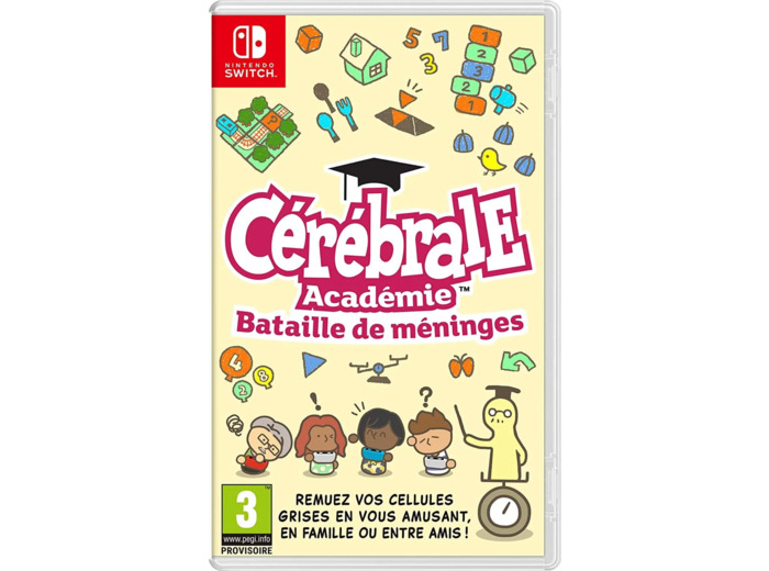 Jeu Nintendo Switch Cerebrale Academie : Bataille de meninges