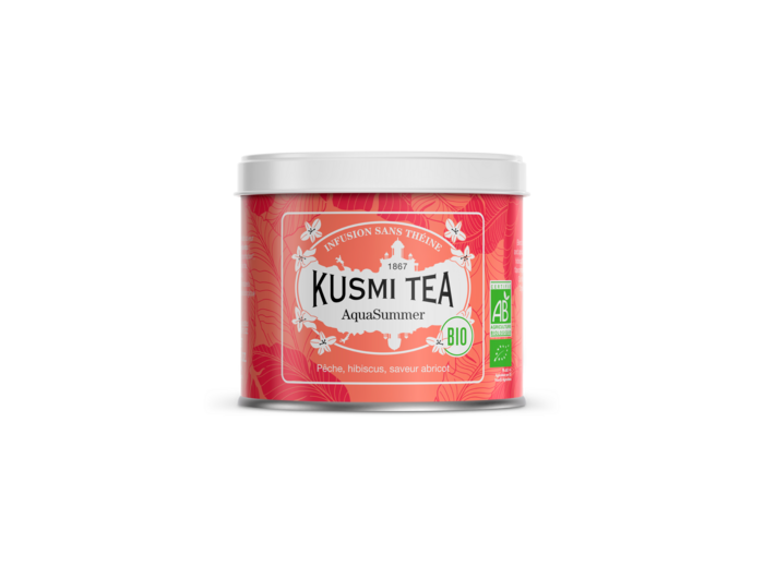 Infusions & Déthéinés AquaSummer Bio - Boîte métal 100gr