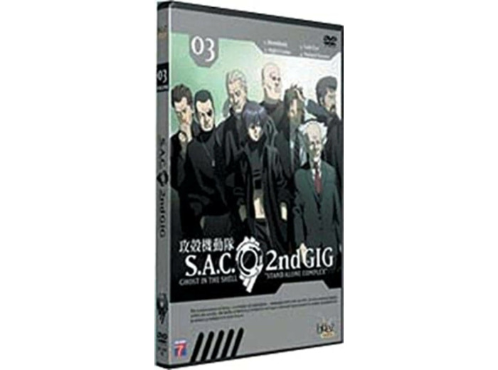 Dvd Ghost in the Shell - Stand Alone Complex 2nd Gig - Vol. 03