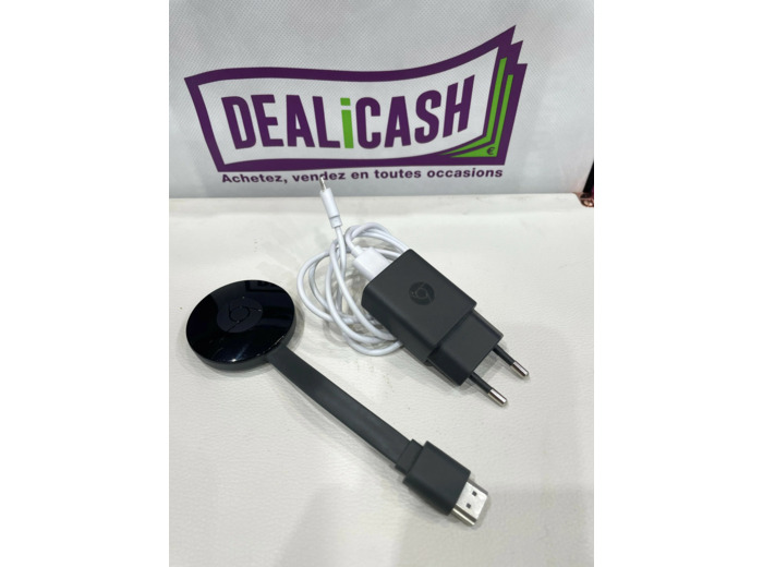 Google Chromecast 2 TV Streaming Black