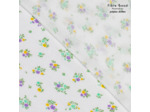 Fibre Mood - Tissu Jersey Piqué "Zita" à Motif Petites Fleurs - coupon 3m