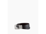 Ceinture homme classique avec boucle carrée en cuir lisse