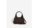 Petit sac à main Juliette en cuir lisse et surpiqûres