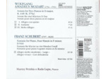 Cd Wolfgang Amadeus Mozart - Sonata For 2 Pianos In D Major, K. 448 / Fantasia For Piano, 4 Hands In F Minor, Op.103, D 940