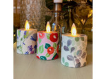 Petite bougie Led papier italien
