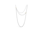 Collier Arthus Bertrand Les intemporels en argent et or jaune