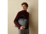 Porte documents 14" Emile en cuir grainé