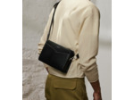 Pochette avec dragonne Anatole en cuir liégé et cuir lisse