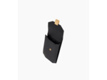 Etui téléphone à rabat Rose en cuir lisse