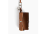 Etui rouge à lèvre charms en cuir grainé