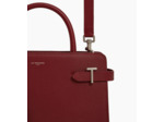 Sac à main moyen modèle Emilie en cuir signature T