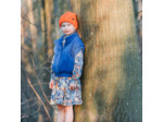 See You at Six - Tissu Satin de Viscose Ecovero Imprimé "Paint Fun"