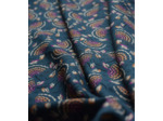 Singulière par Cousette - Tissu Viscose Imprimé "Indira Anthracite"