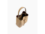 Sac seau Louise en cuir grainé