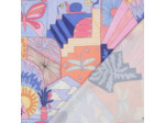 Nerida Hansen - Popeline de Coton Fine Impression Digitale "Little Creatures" Bleu