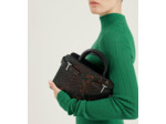 Petit sac à main Emilie en cuir effet python