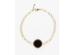Bracelet - Chaîne maillon ovale - Grand - Agathe Noire