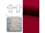 Christine Charles – Kit Couture Robe Eleanora Uni Couleur Rouge