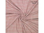 Fibre Mood - Tissu A Carreaux "Mireya" Bordeaux et Beige