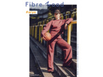 Fibre Mood - Tissu Jersey Sweat de Coton Gratté "Boréal" Uni Couleur Marron