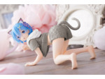 Re:ZERO - Starting Life In Another World - - Figurine Rem Desktop Cute Renewal Cat Roomwear Ver.