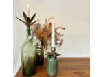 Porte-bougie carafe palmier