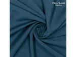 Fibre Mood - Tissu Aspect Tencel en Viscose Melangé  "Dallas" Uni Couleur Bleu Foncé