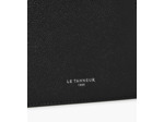 Portefeuille zippé horizontal Lucien en cuir grainé